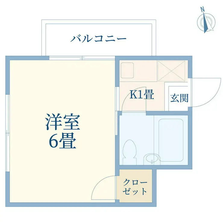 メゾン生田 2階階 間取り