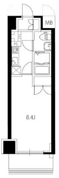 ジュモー京成船橋 7階階 間取り