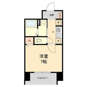 HF仙台本町レジデンス(1K/9階)の間取り写真