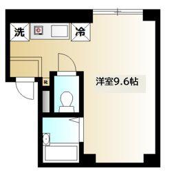 レジェンド飛鳥山(ワンルーム/2階)の間取り写真