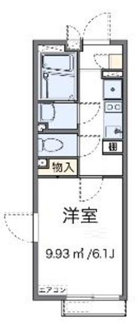 レオネクストグリーン下石神井(1K/2階)の間取り写真