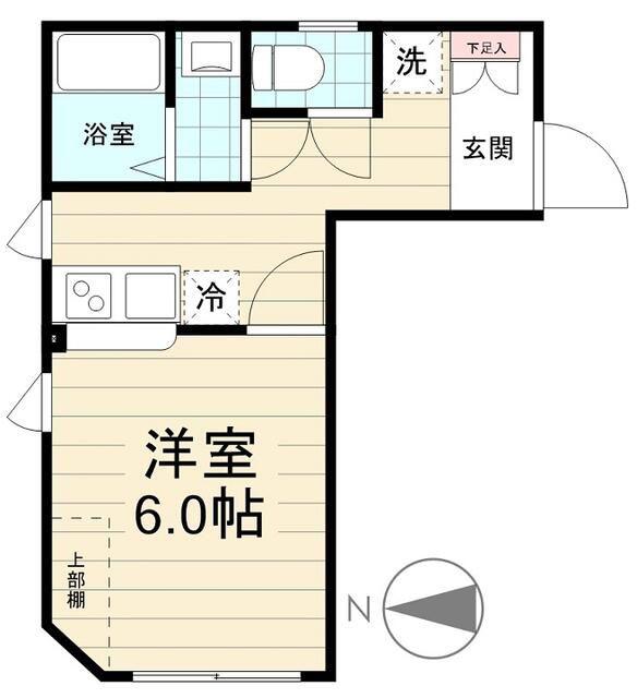 MAXIVBASIC南千住(1K/3階)の間取り写真