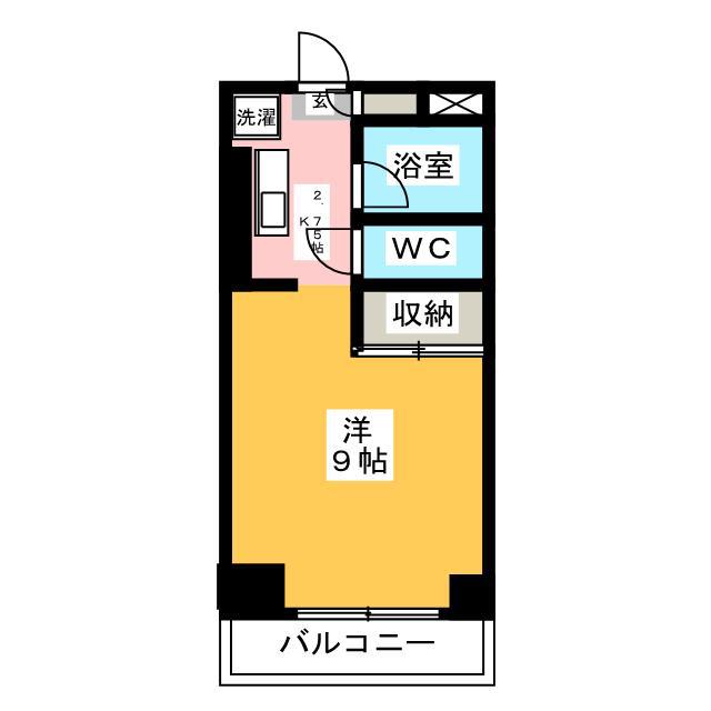 アーバンヒルズ(1K/3階)の間取り写真