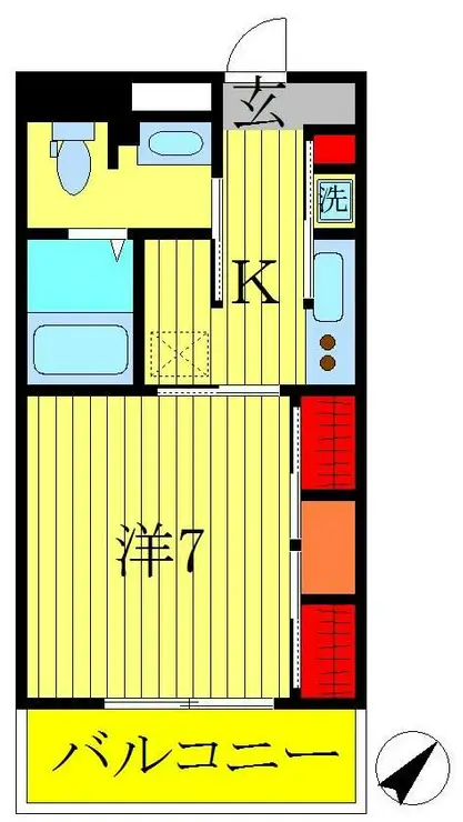 リブリ・柏中央 3階階 間取り