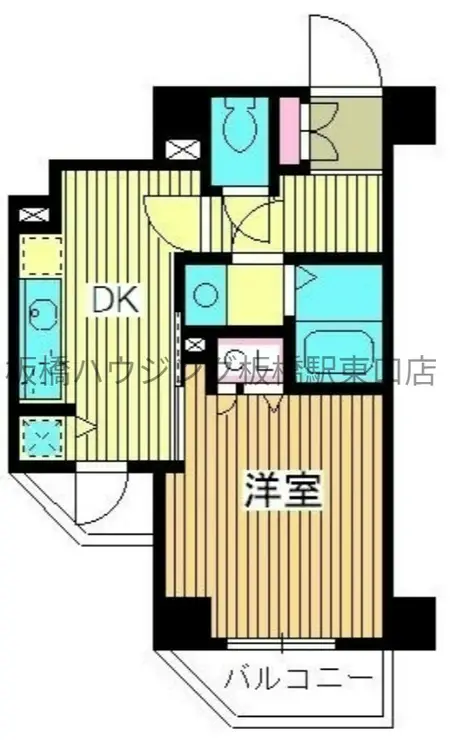 メインステージときわ台II 2階階 間取り