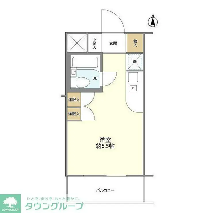 ベルトピア日吉II 4階階 間取り