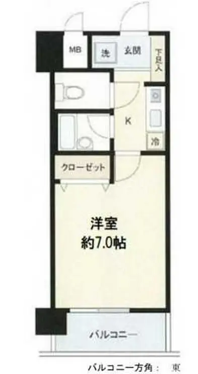 セントパレス錦糸町 4階階 間取り