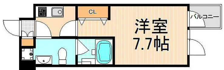 エスティメゾン押上 5階階 間取り