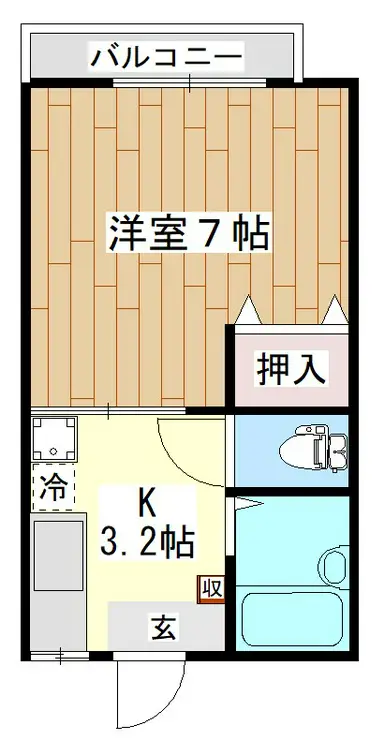 アドニス 1階階 間取り