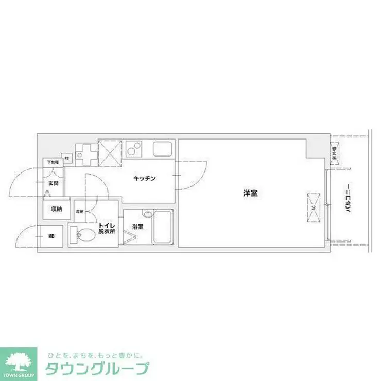 コンフォート浅草橋 4階階 間取り