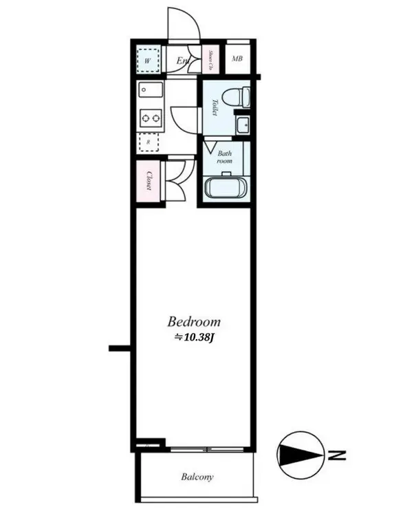 ビバリーホームズ吉祥寺北 5階階 間取り