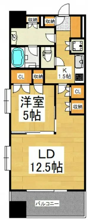 アリュージュ志木本町 6階階 間取り