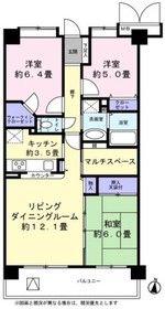 ザ・ウィンベル与野(3LDK/5階)の間取り写真