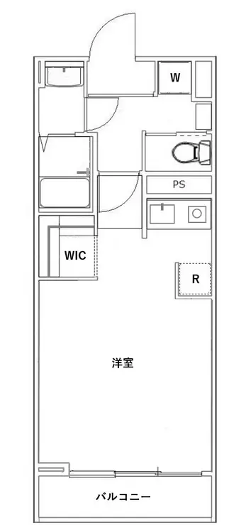 ニュー池尻マンション 10階階 間取り