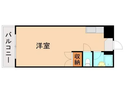 金隈アネックス(ワンルーム/3階)の間取り写真