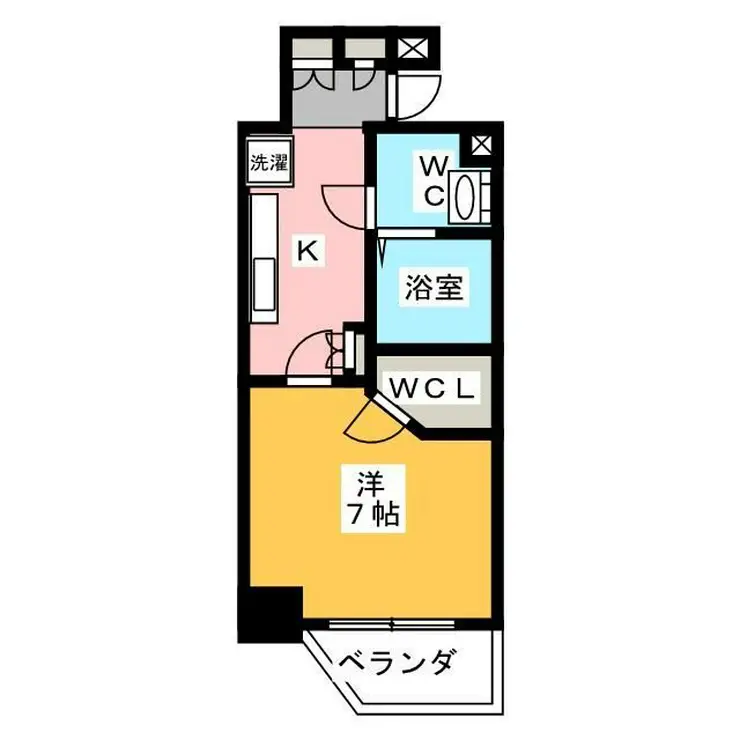 パークアクシス浅草・蔵前 3階階 間取り