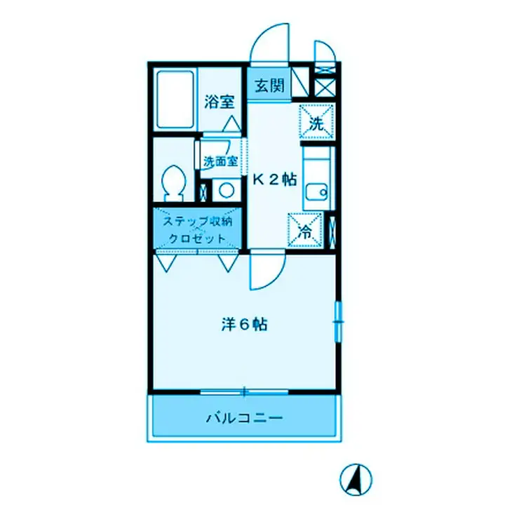COMFORTII 2階階 間取り