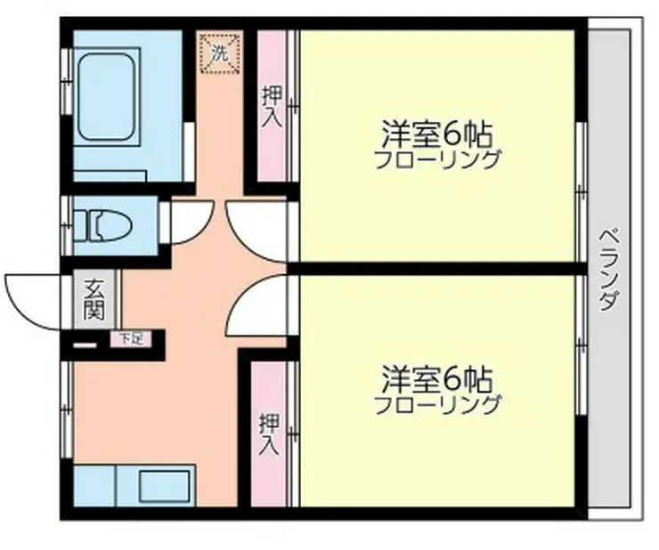 杉田ヴィレッチ 3階階 間取り