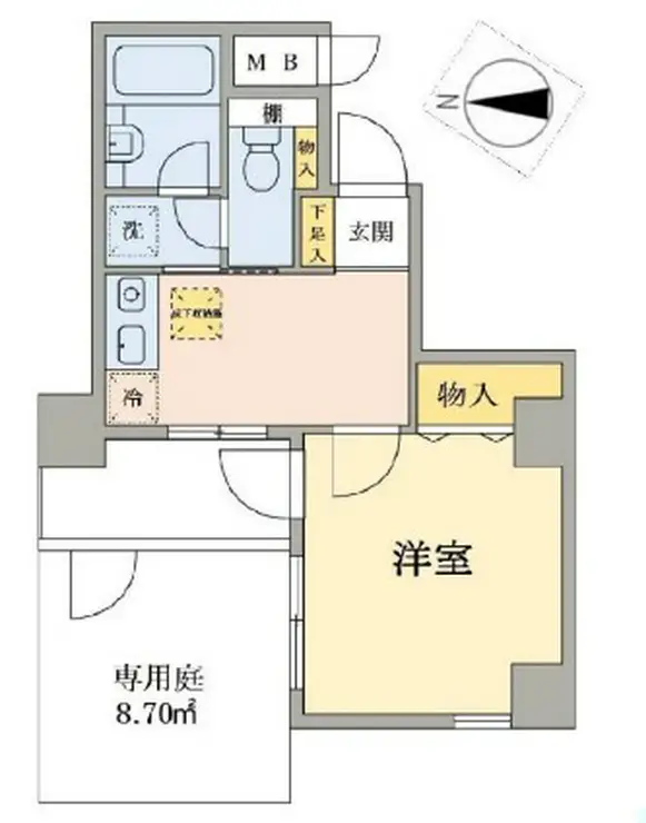 ライオンズマンション蓮沼第2 1階階 間取り