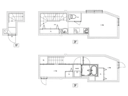 ソルナクレイシア雑司が谷(2LDK/1階)の間取り写真