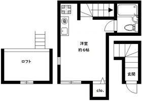 アーバンテラス高円寺南(ワンルーム/2階)の間取り写真