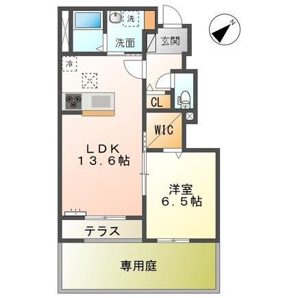 ＪＲ内房線 巌根駅 徒歩7分 2階建 新築(1LDK/1階)の間取り写真