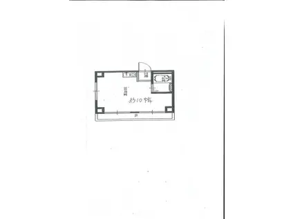 メゾン・オクダ(ワンルーム/3階)の間取り写真