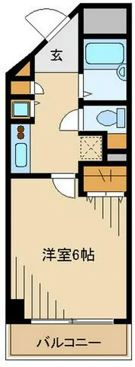 ガラ・ステージ立川 2階階 間取り