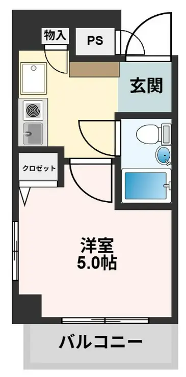 日神パレステージ浦和 3階階 間取り