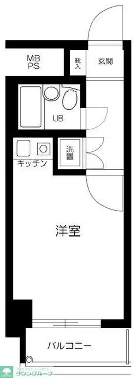 ライオンズマンション中野東 2階階 間取り