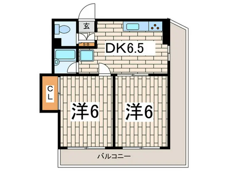 レジデンスヨシダ 4階階 間取り