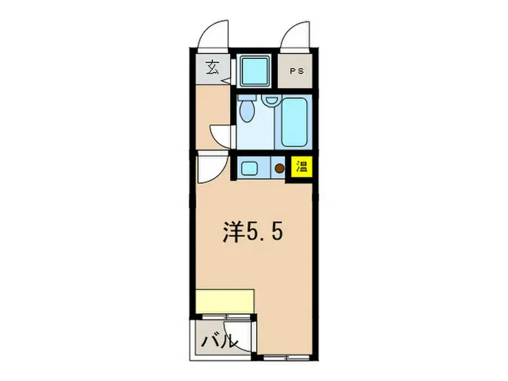 エクレール南馬込 3階階 間取り