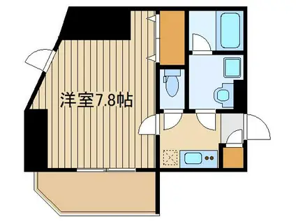 オーパスホームズ大泉学園Ⅰ(1K/7階)の間取り写真
