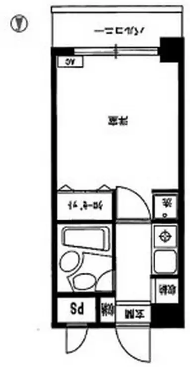 ベルプラザ 6階階 間取り