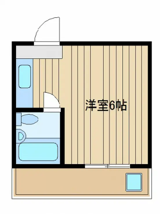 カスティル松葉 3階階 間取り