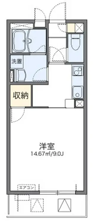 レオネクストエターナル 2階階 間取り