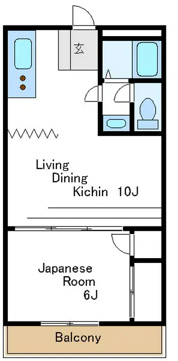リカーハイツ 2階階 間取り