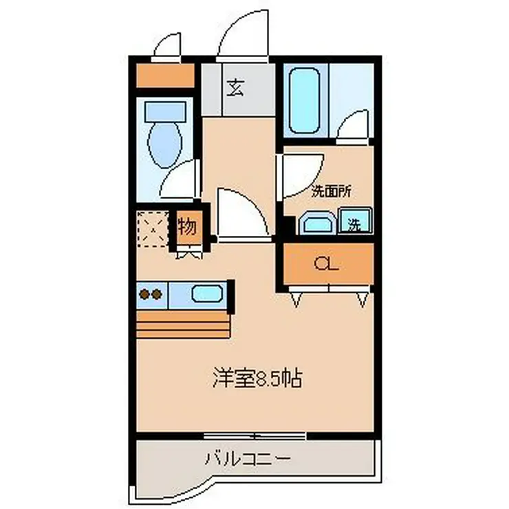 トミボナール 3階階 間取り