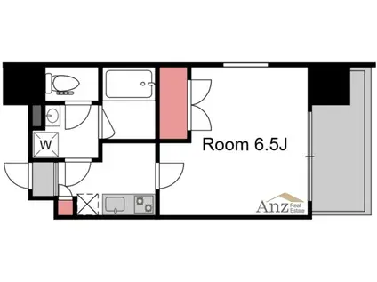 PRIMAVERA NAKANOSHIMA(1K/3階)の間取り写真