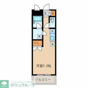 E-FLAT 911695(ワンルーム/1階)の間取り写真