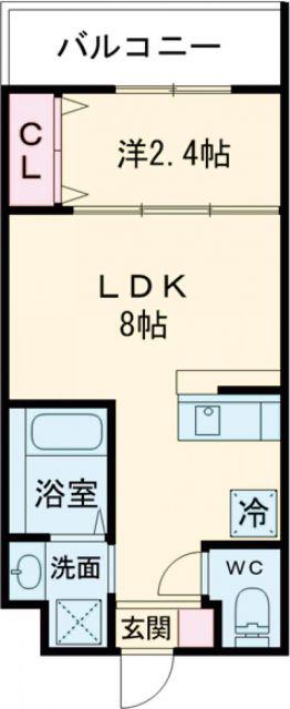 リアコート千里丘2ノース(1LDK/3階)の間取り写真