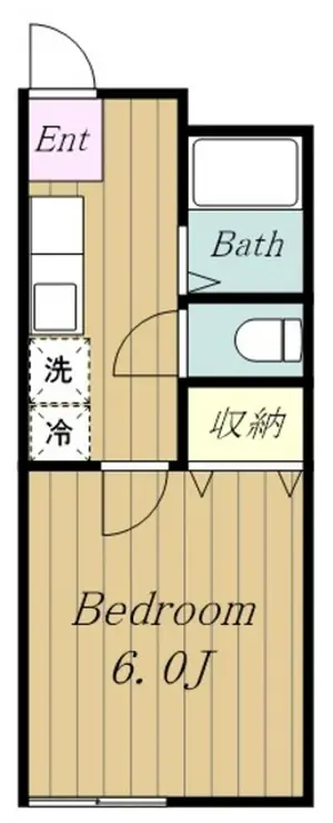 グリーンハイツIV 1階階 間取り