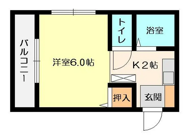 アリス伊勢原 2階階 間取り