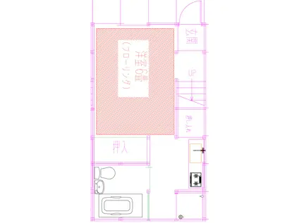AP ベルウッド(3K/1階)の間取り写真