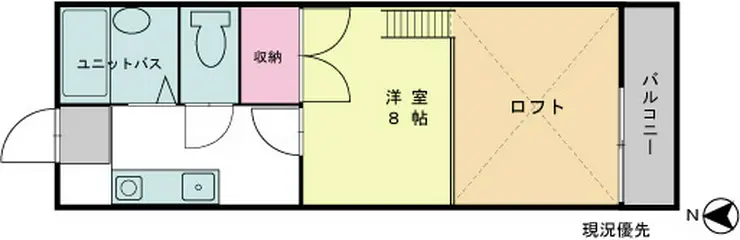 ヴァンヴェールハイム 2階階 間取り