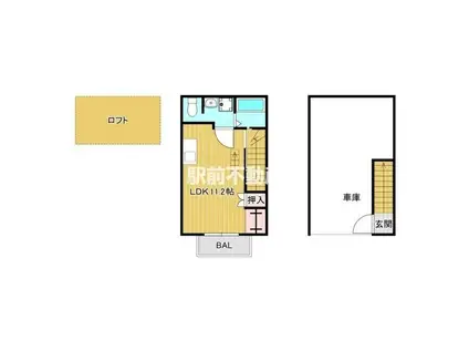 MYSIGHEM(ワンルーム/1階)の間取り写真