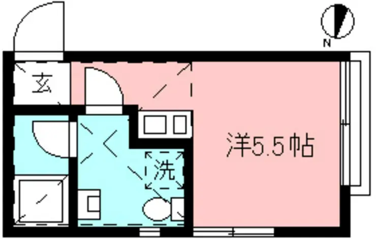 モンステラ寺尾台 2階階 間取り