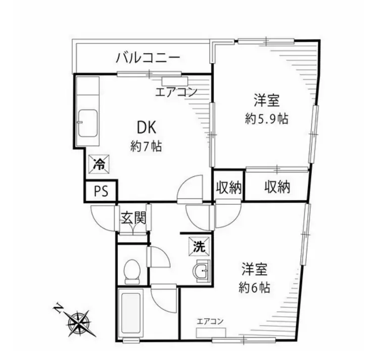 エクセル桜新町 3階階 間取り
