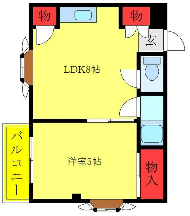 アーバンステージ赤羽 2階階 間取り