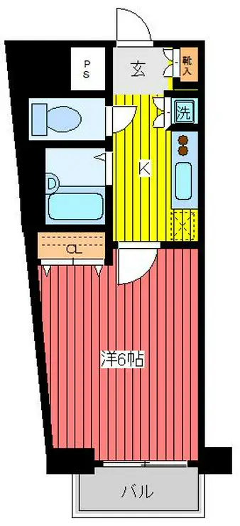 プレール・ドゥーク文京本駒込 2階階 間取り